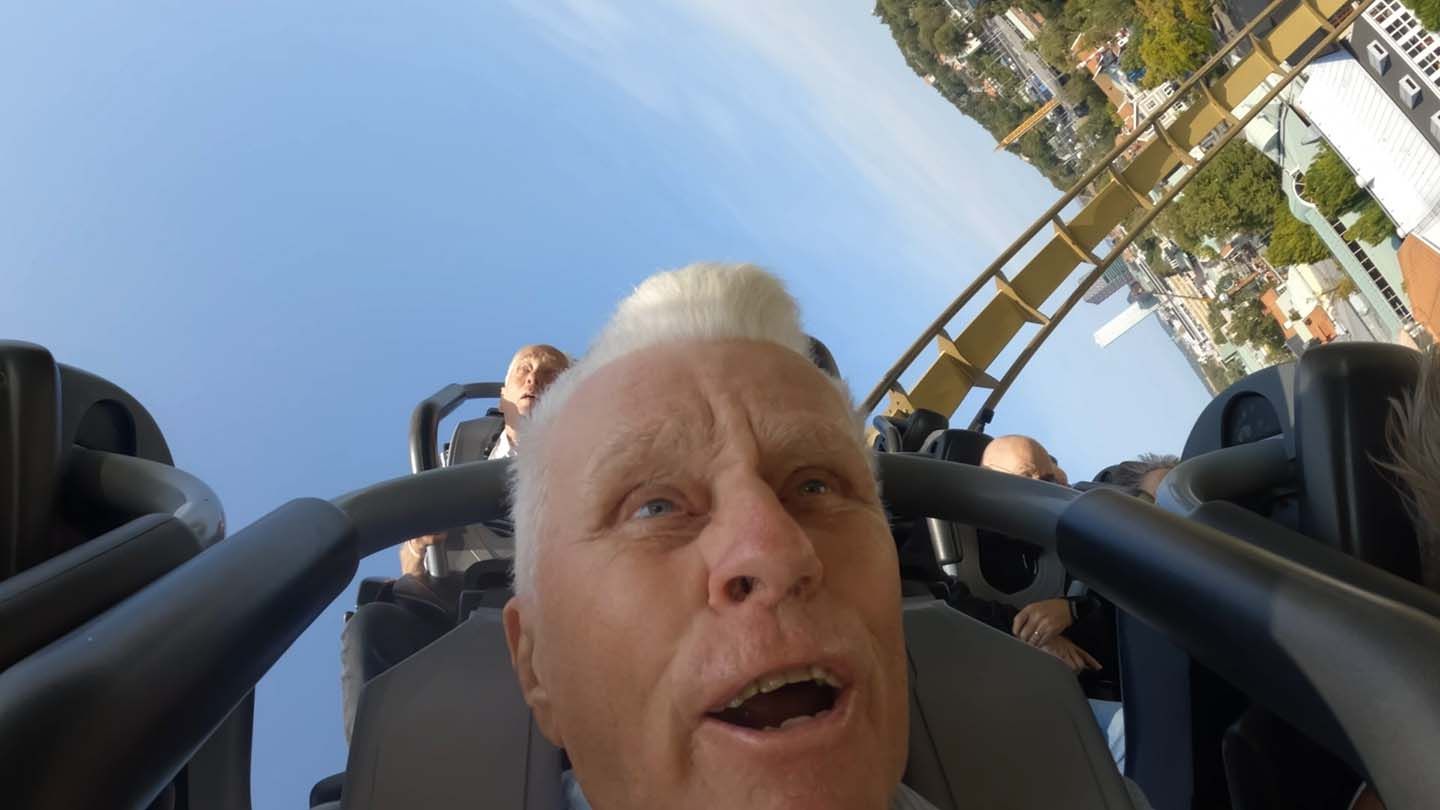 Highest average age for a roller coaster ride, world record set in Gothenburg, Sweden
