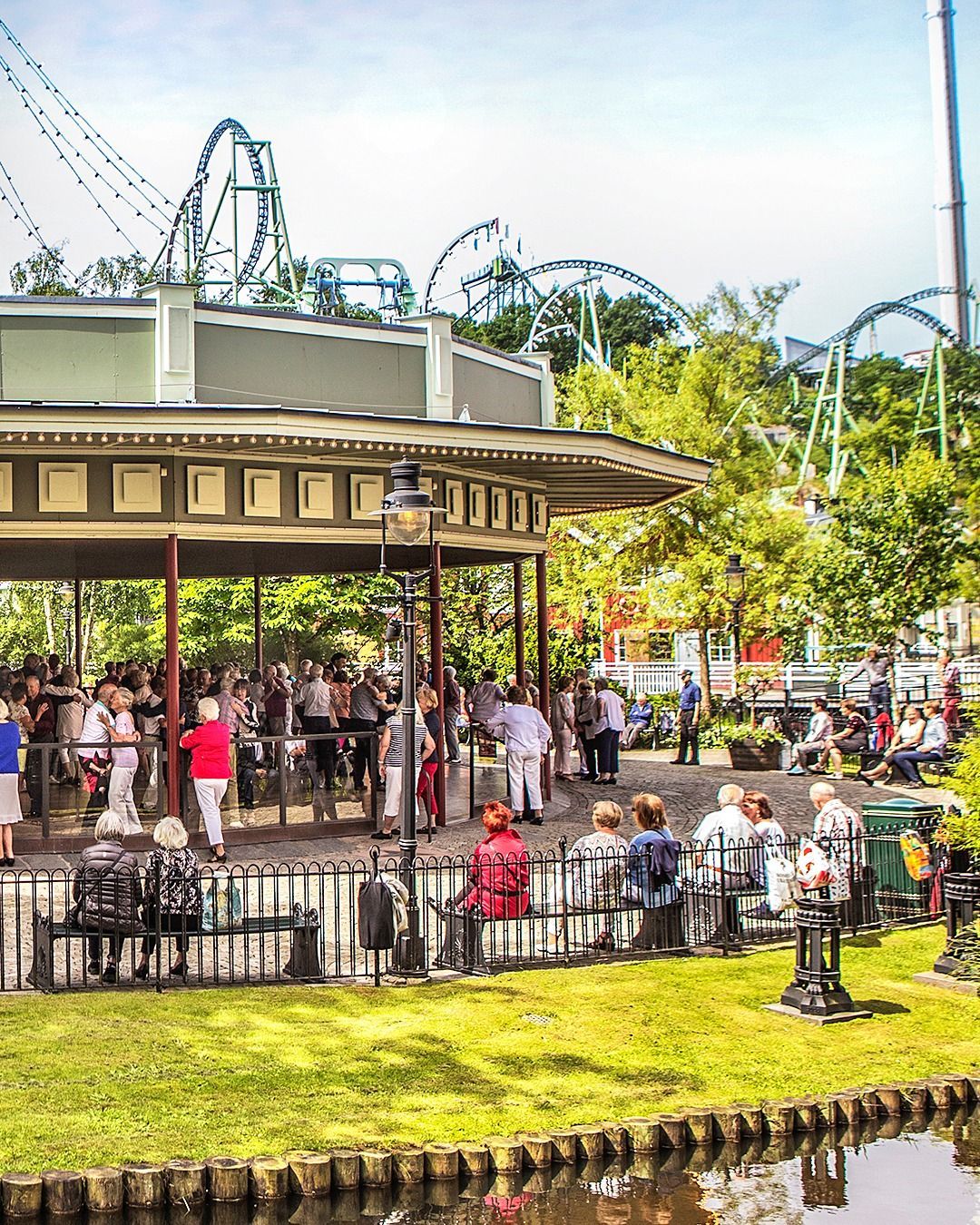 Highest average age for a roller coaster ride, world record set in Gothenburg, Sweden
