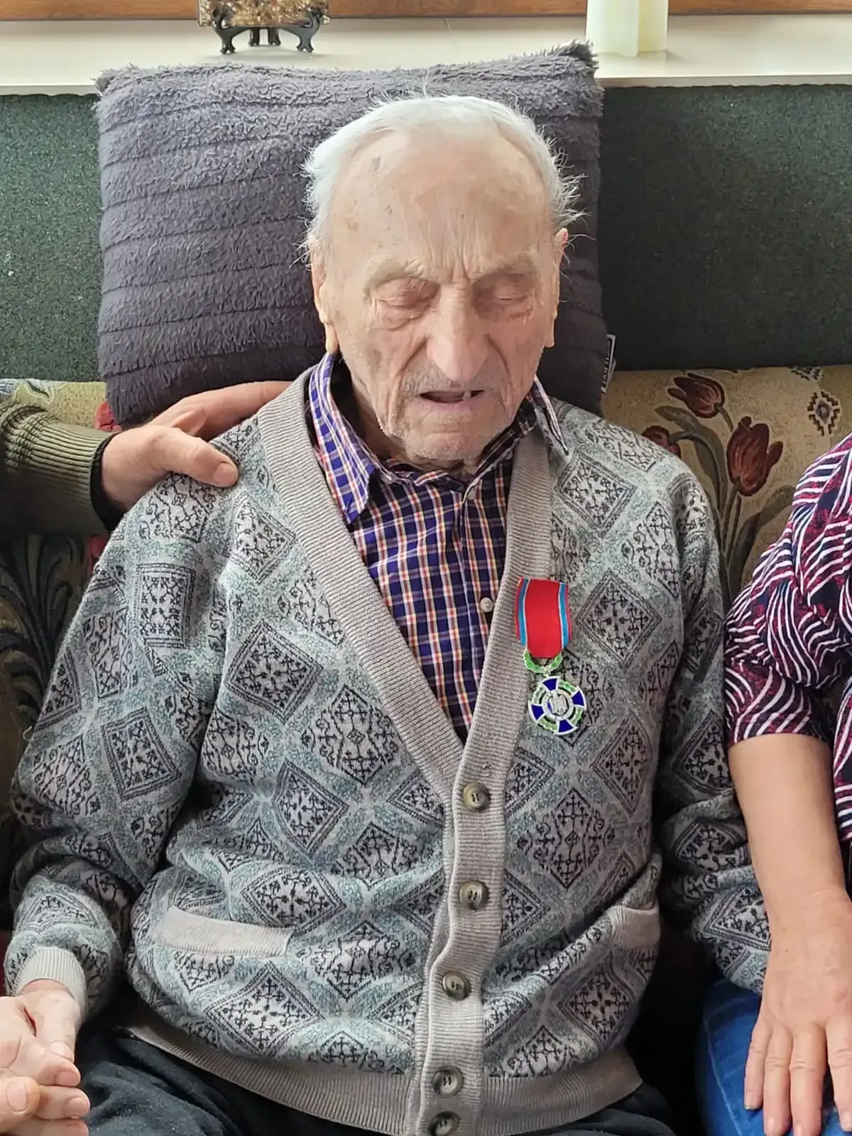 Oldest Living World War Two Veteran, world record set by (Retired) Major Ilie Ciocan from Romania