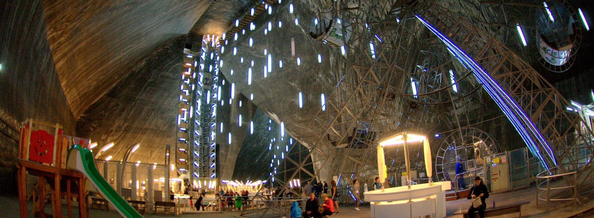 World's Largest Underground Theme Park, Salina Turda Theme Park in Romania sets world record
