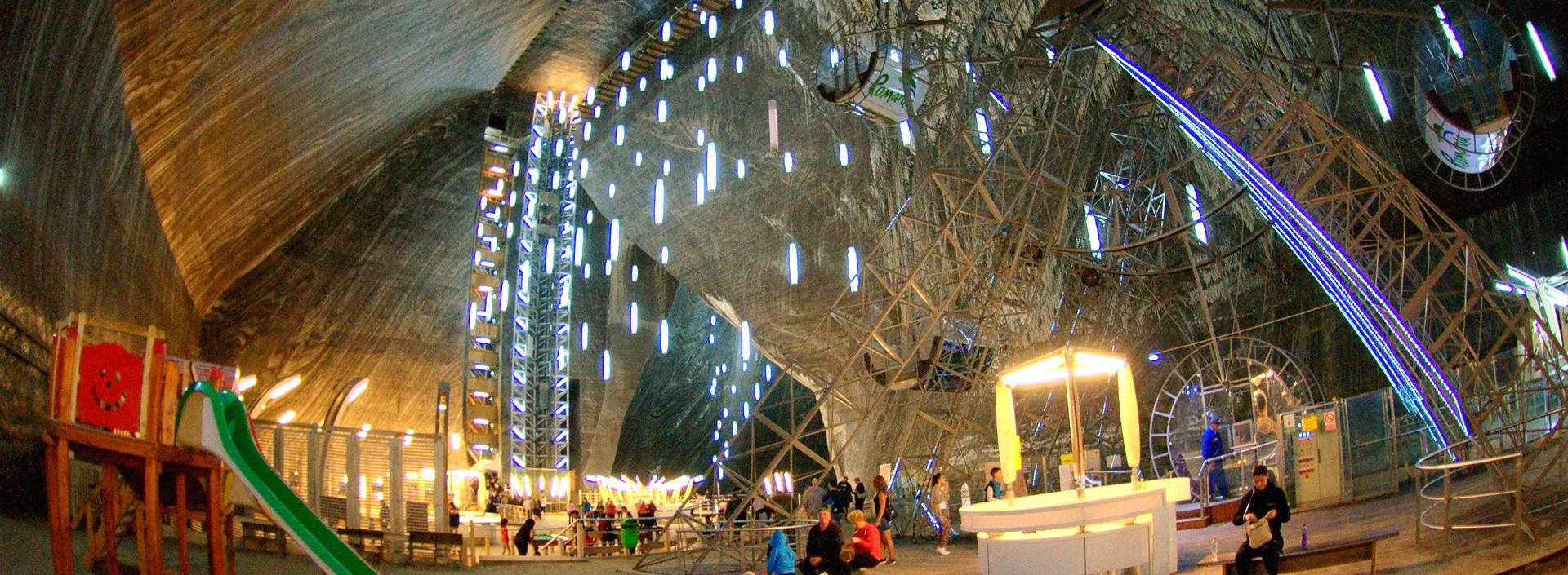 World's Largest Underground Theme Park, Salina Turda Theme Park in Romania sets world record