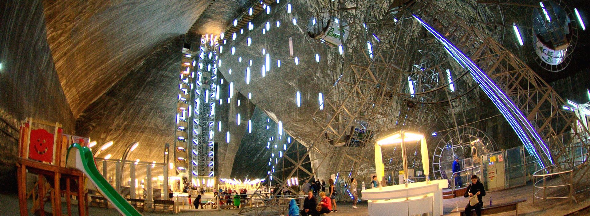 World's Largest Underground Theme Park, Salina Turda Theme Park in Romania sets world record