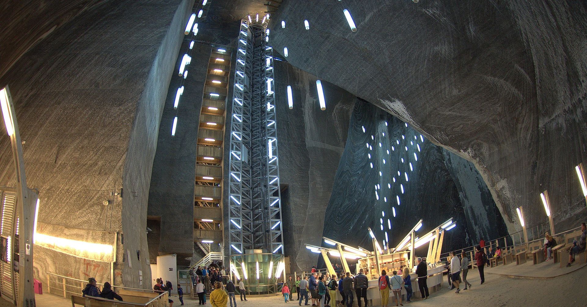 World's Largest Underground Theme Park, Salina Turda Theme Park in Romania sets world record