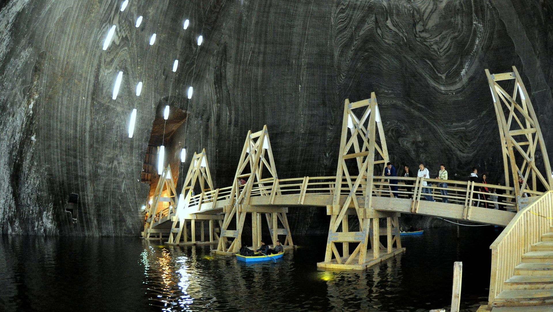 World's Largest Underground Theme Park, Salina Turda Theme Park in Romania sets world record