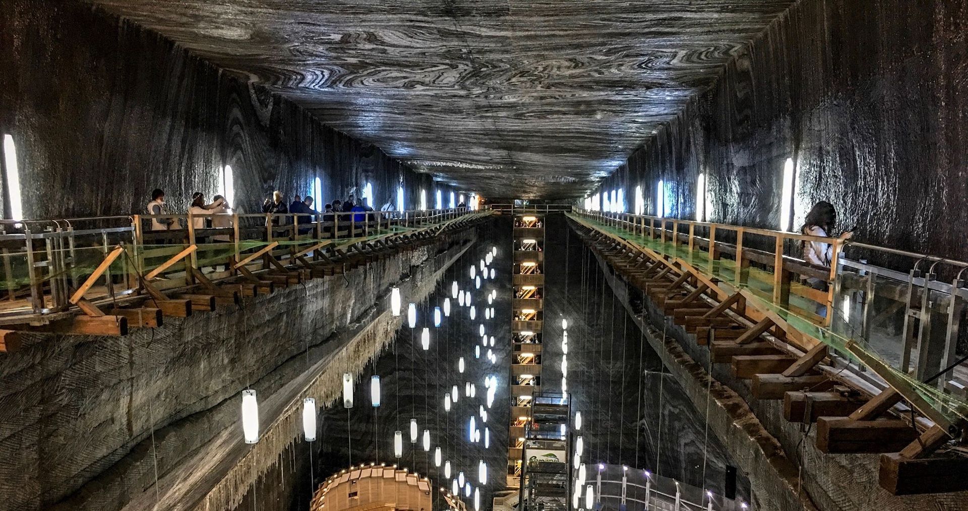 World's Largest Underground Theme Park, Salina Turda Theme Park in Romania sets world record