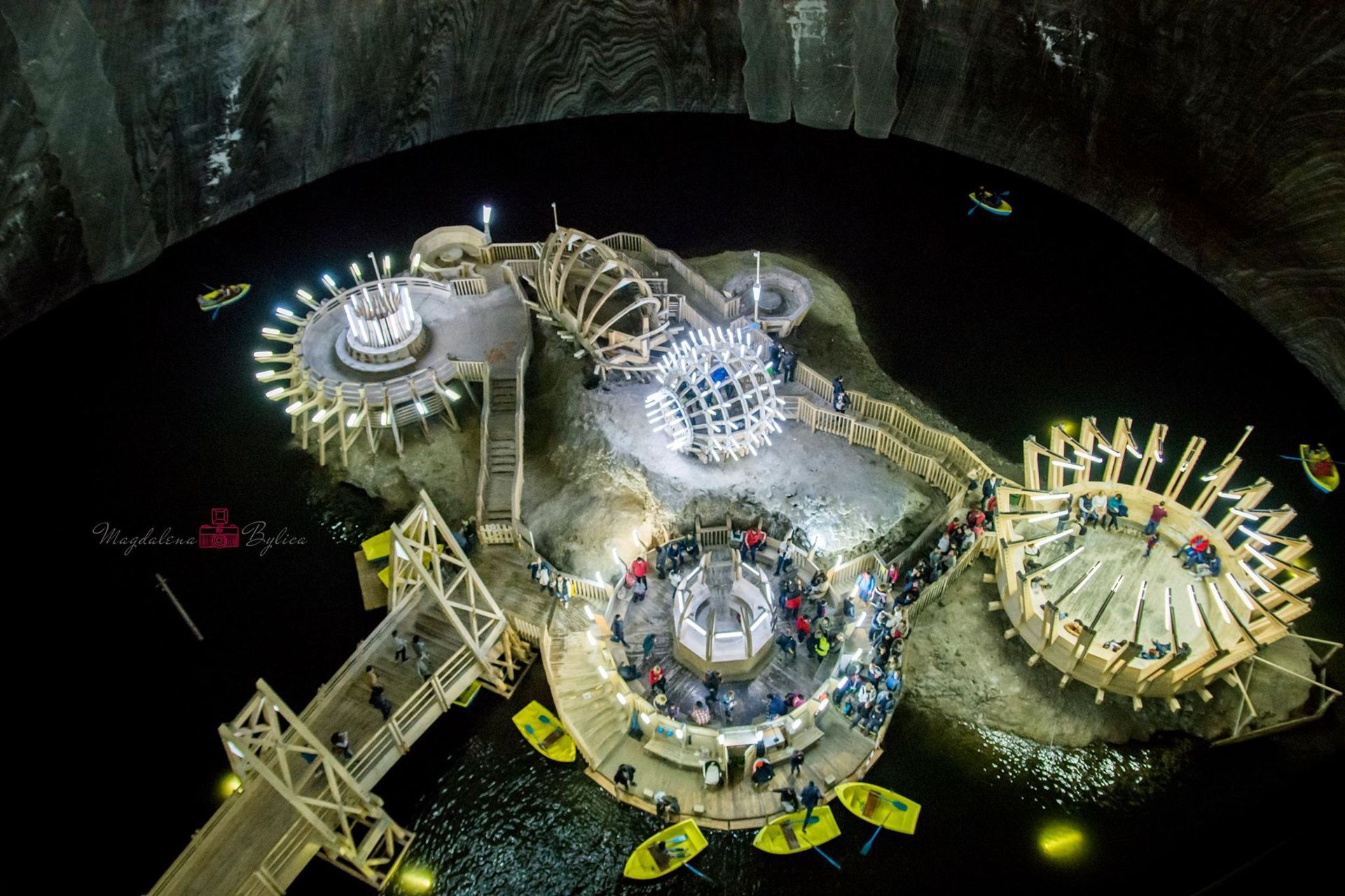 World's Largest Underground Theme Park, Salina Turda Theme Park in Romania sets world record