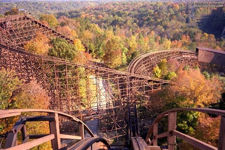 World’s Longest Wooden Roller Coaster, world record set in Mason, Ohio