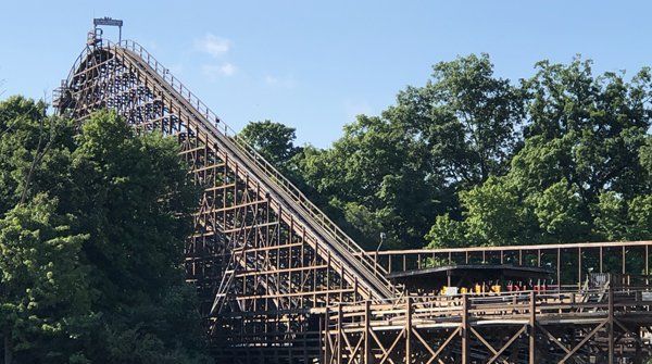 World’s Longest Wooden Roller Coaster, world record set in Mason, Ohio