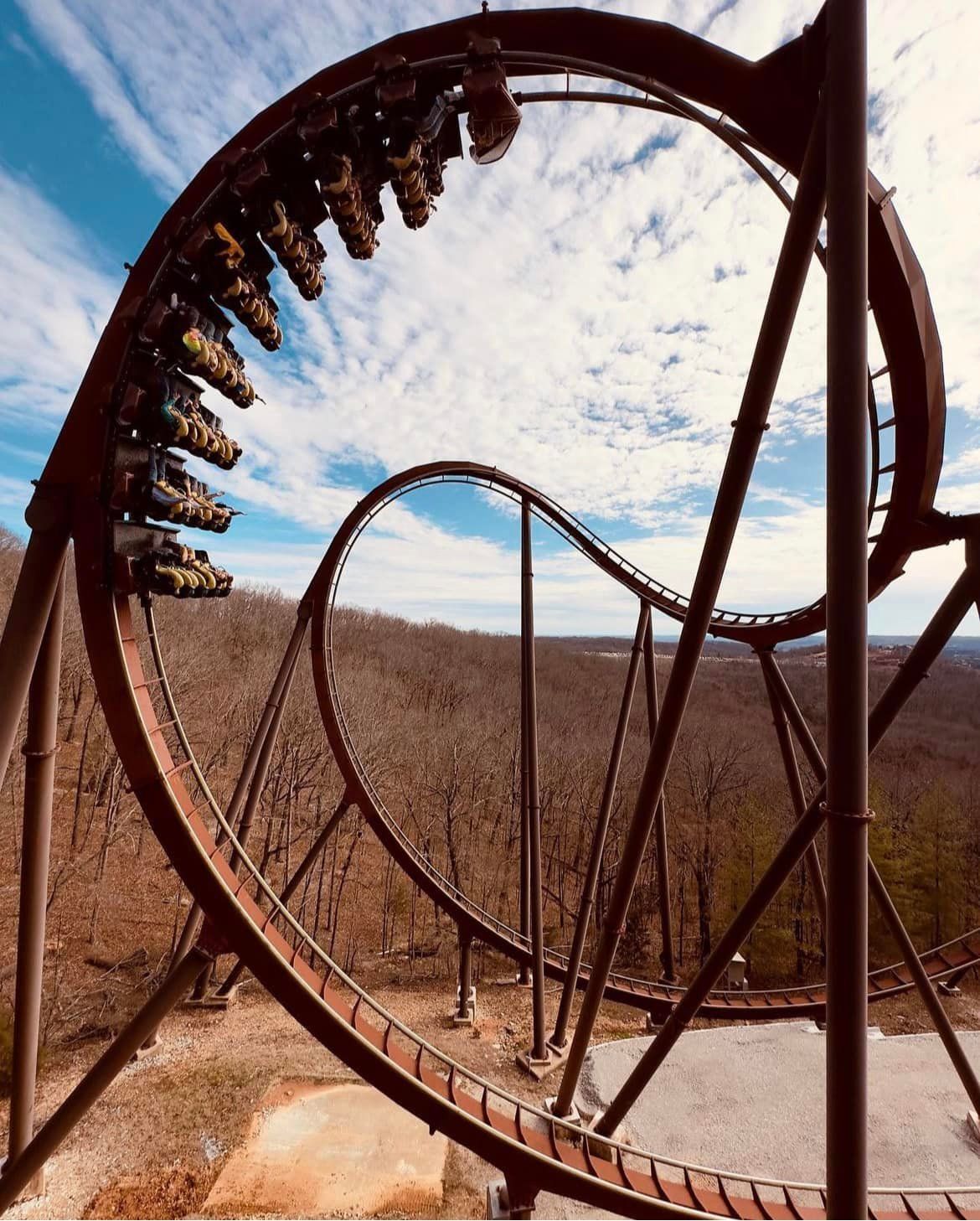 World's First Wooden Roller Coaster to Feature Multiple Inversions, world record set in Branson, Missouri