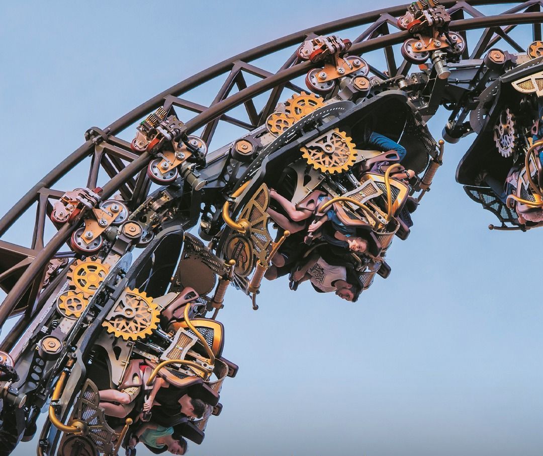 World's First Wooden Roller Coaster to Feature Multiple Inversions, world record set in Branson, Missouri