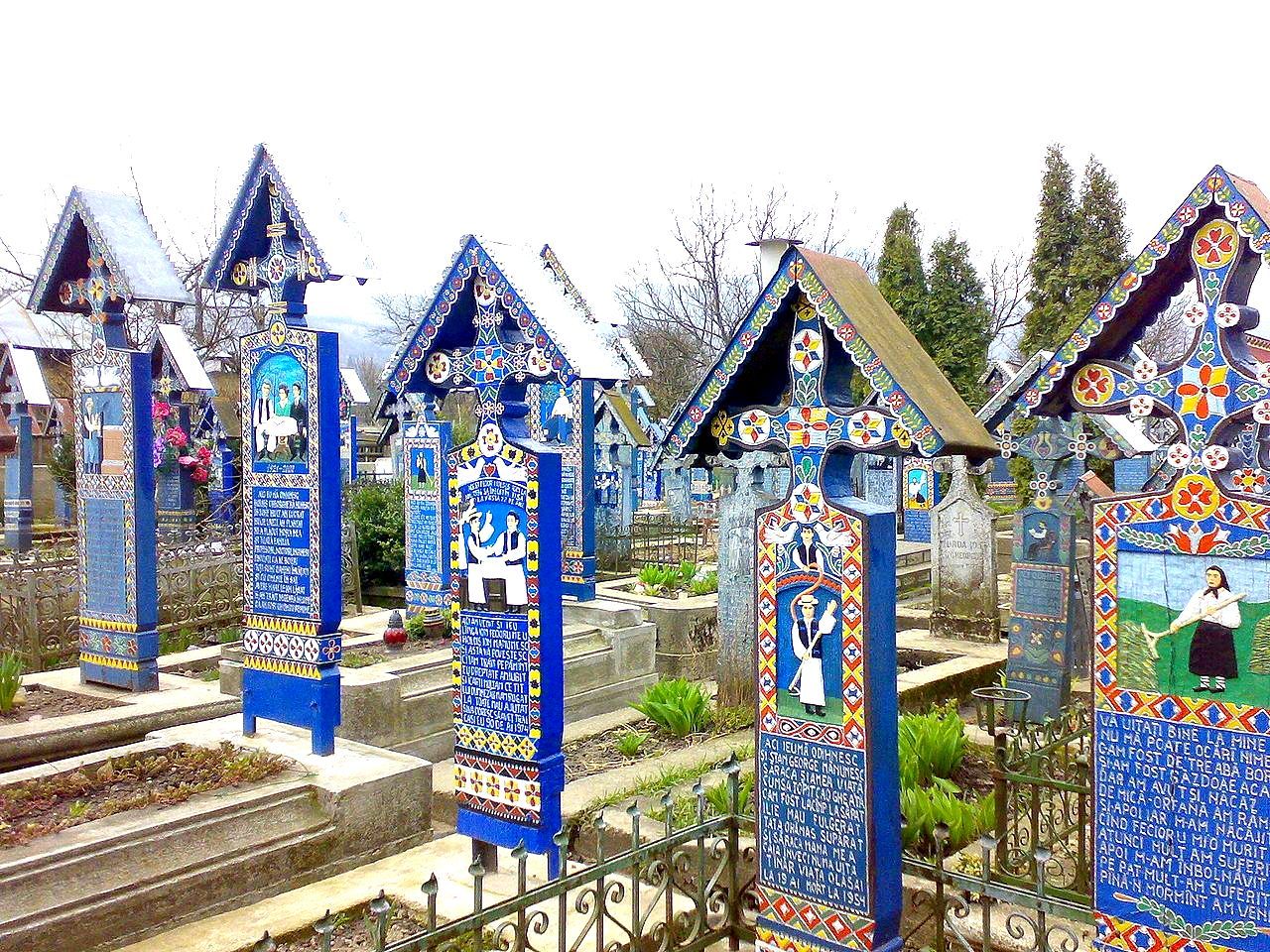 World's First Merry Cemetery, The Merry Cemetery in Săpânța, Romania
