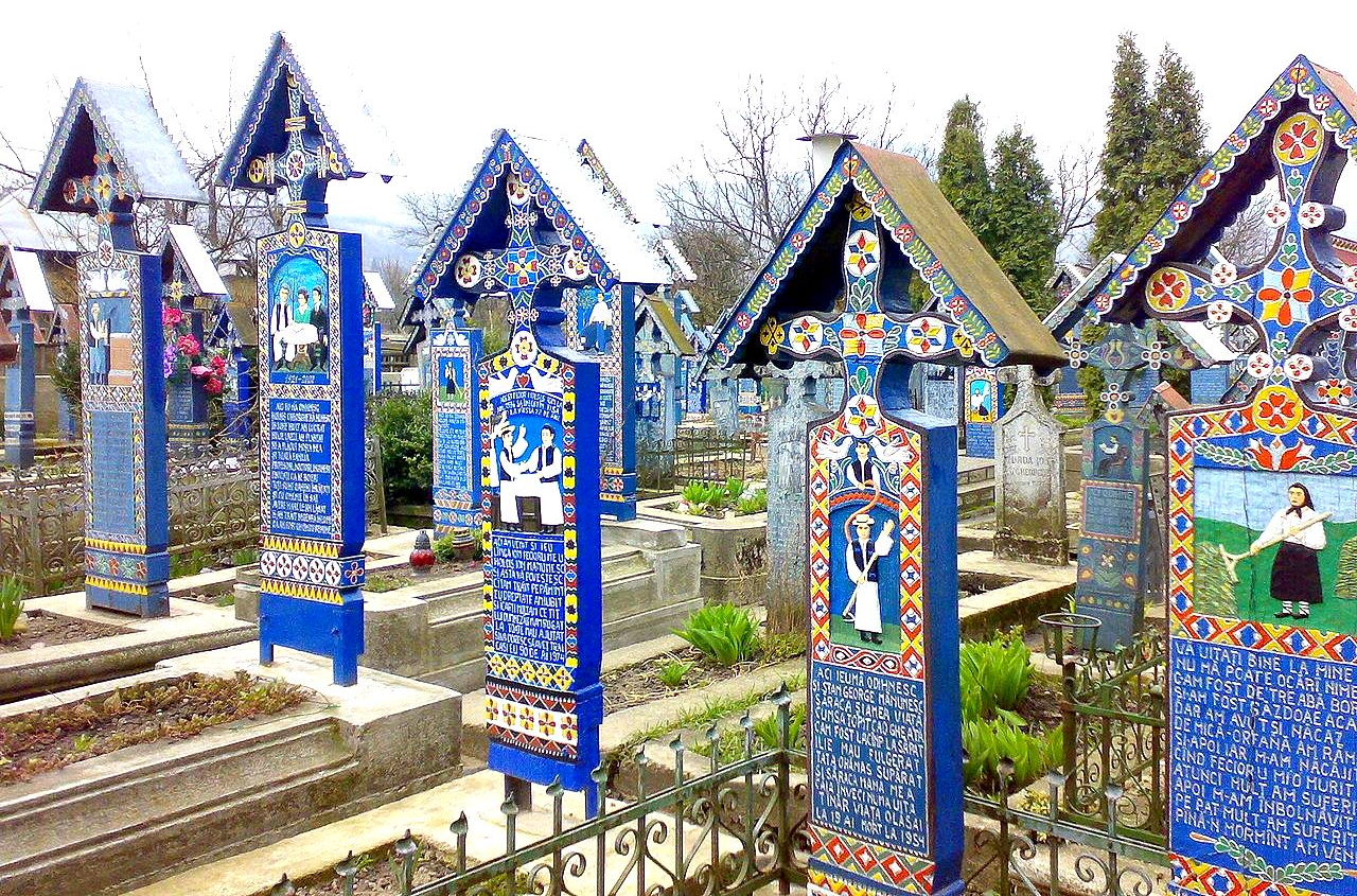 World's First Merry Cemetery, The Merry Cemetery in Săpânța, Romania
