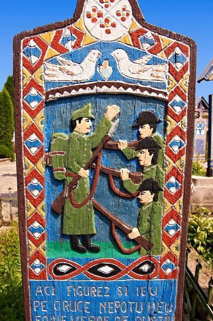 World's First Merry Cemetery, The Merry Cemetery in Săpânța, Transylvania, Romania
