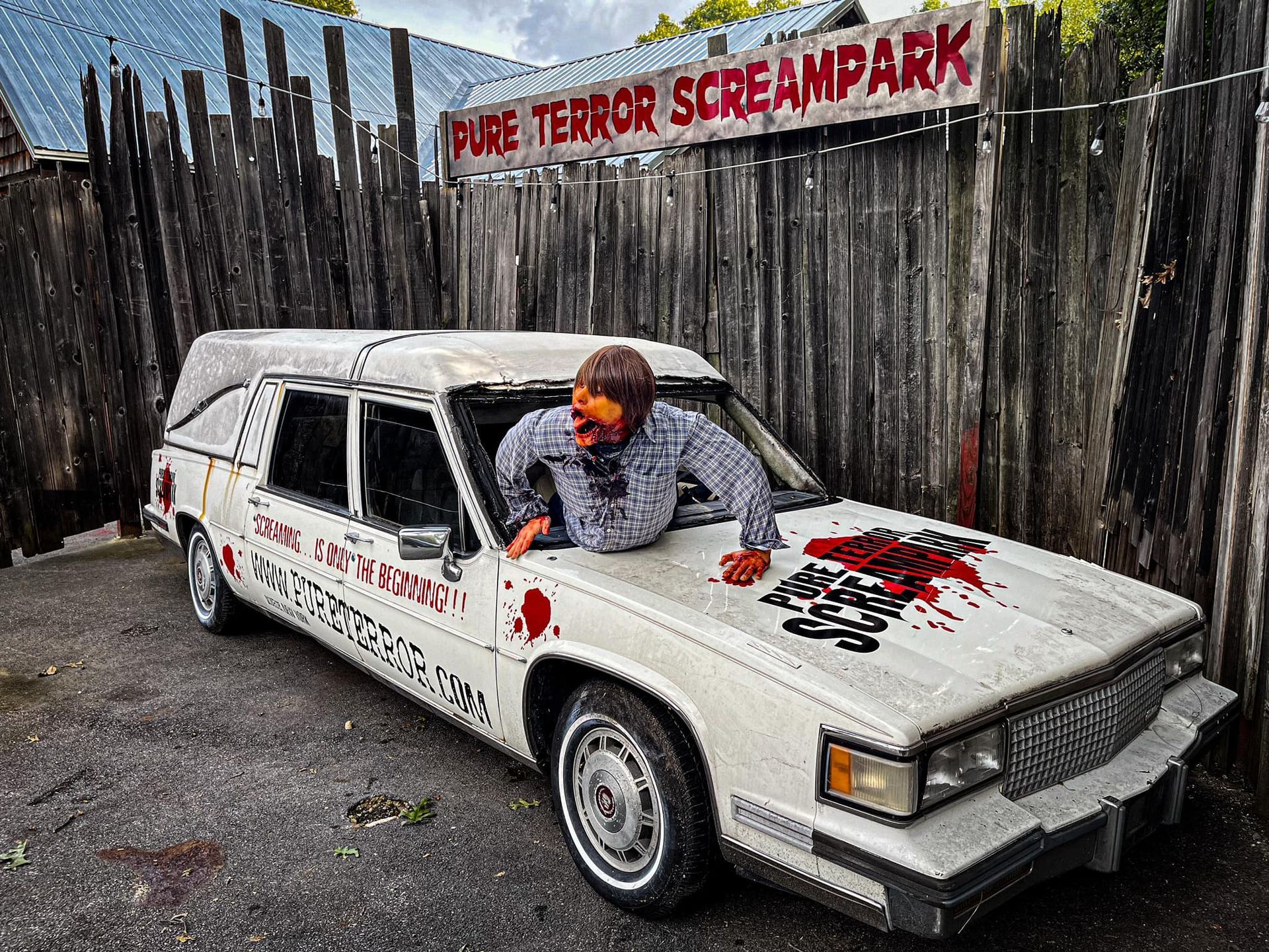 World's Longest walk-through horror attraction, world record in Monroe, New York
