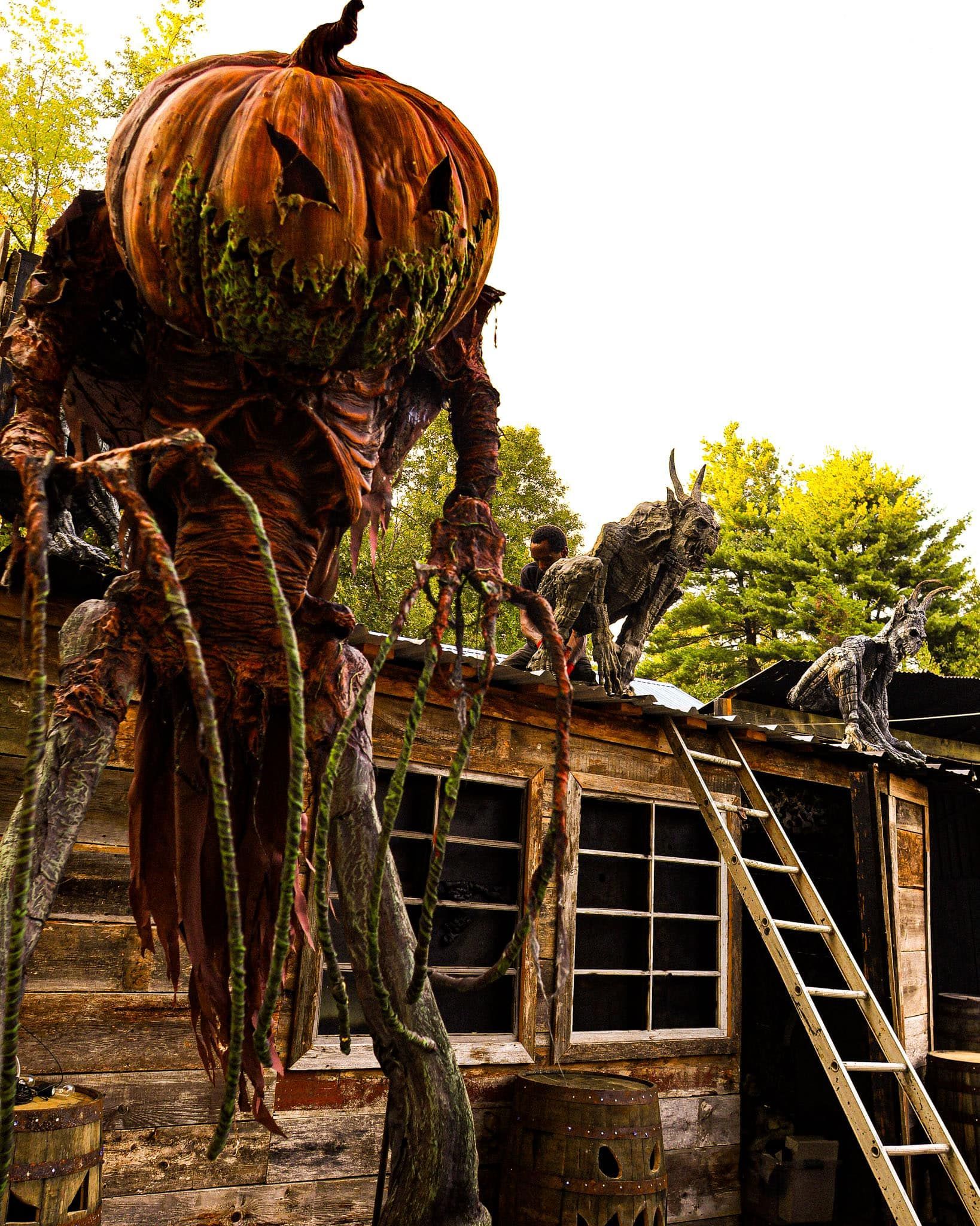 World's Longest walk-through horror attraction, world record in Monroe, New York
