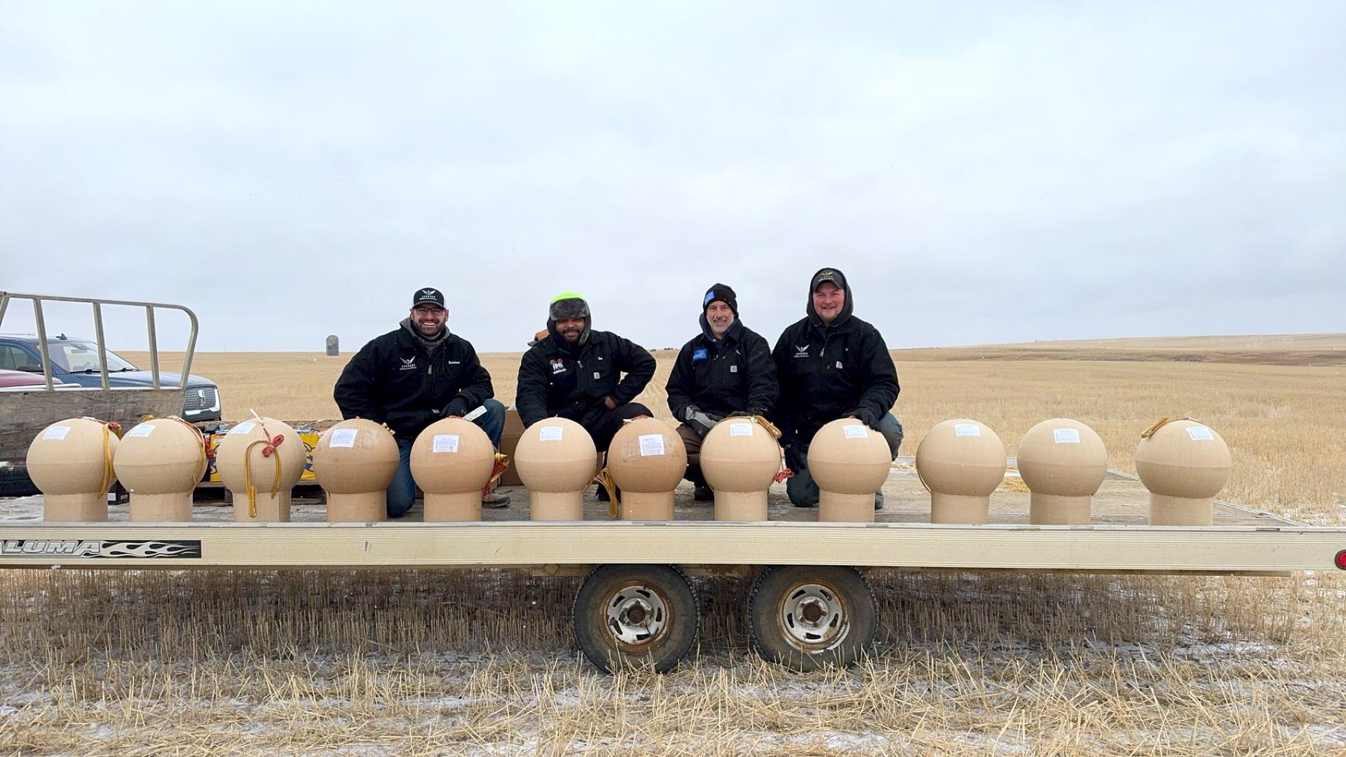 Twelve Largest Firework Shells Launched Simultaneously in a Display, world record set in Mott, North Dakota
