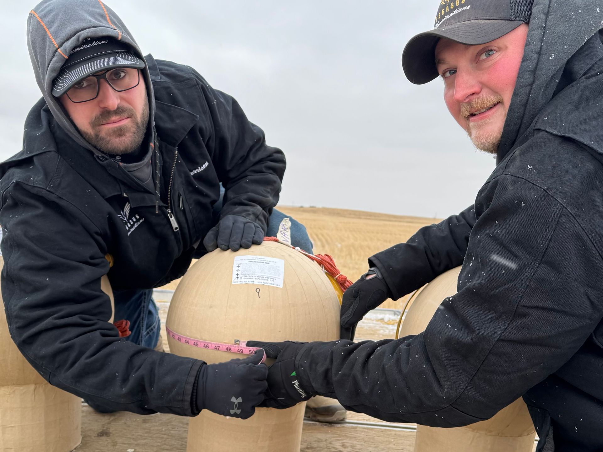 Twelve Largest Firework Shells Launched Simultaneously in a Display, world record set in Mott, North Dakota