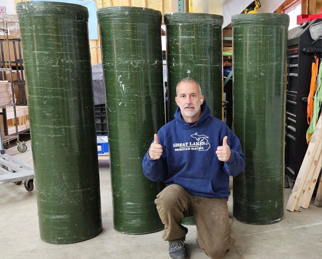 Twelve Largest Firework Shells Launched Simultaneously in a Display, world record set in Mott, North Dakota