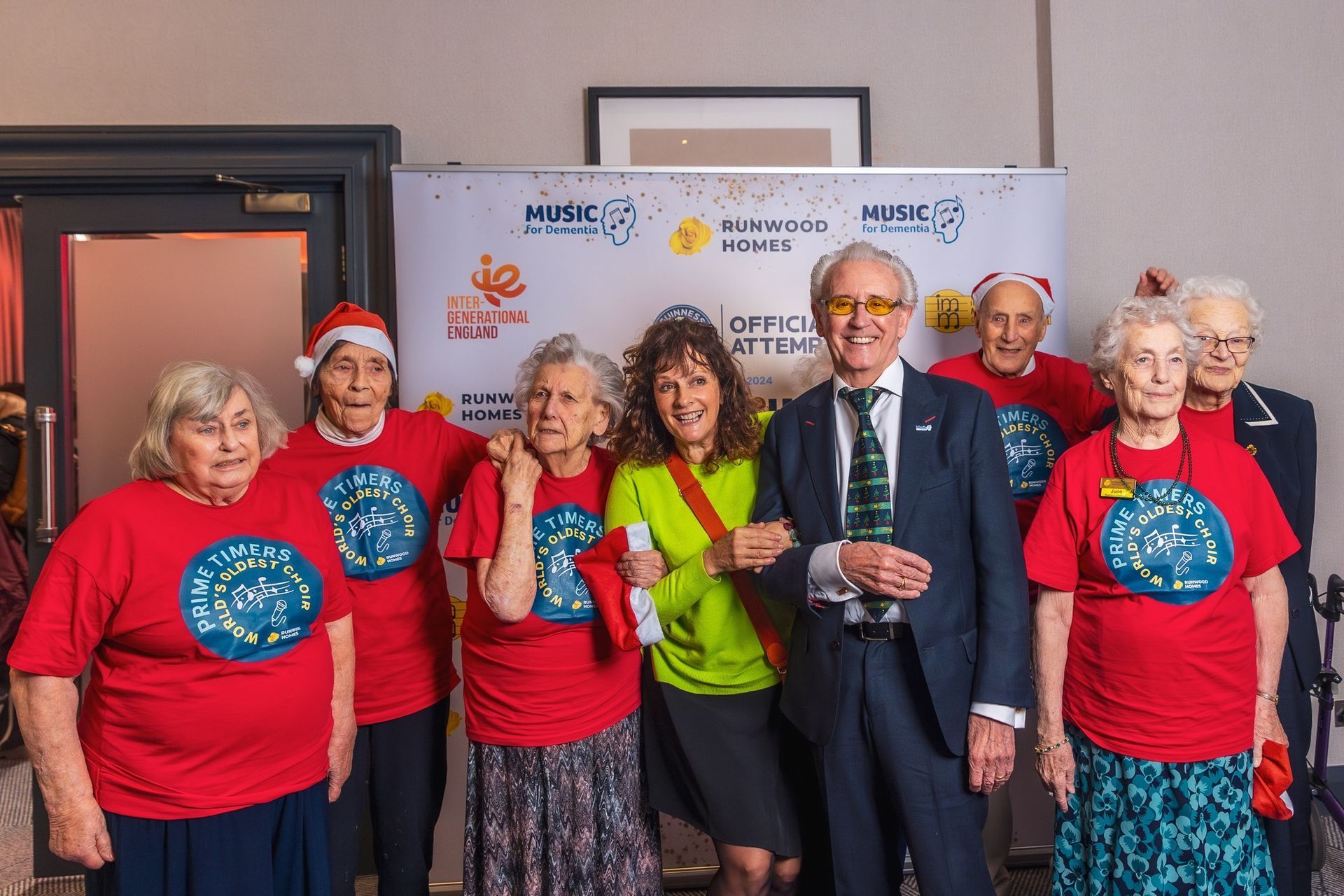 World's Oldest Choir, world record set by the St. John's House Choir in York, UK