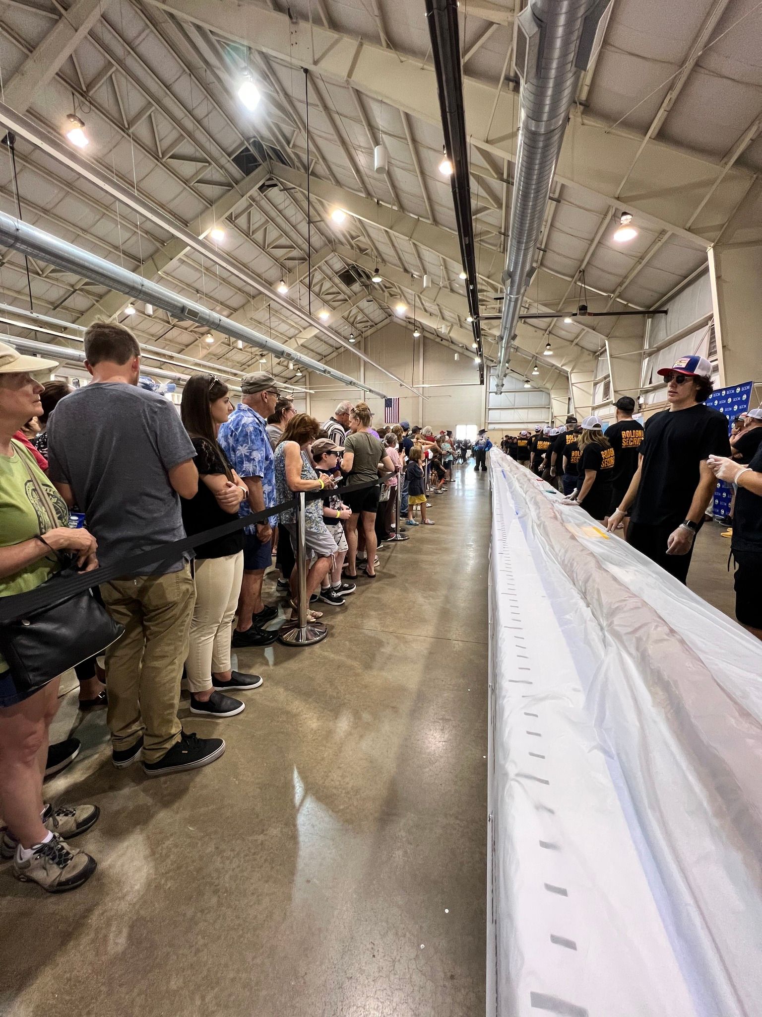 World’s Largest Lebanon Bologna Sandwich, world record set in Lebanon, Pennsylvania