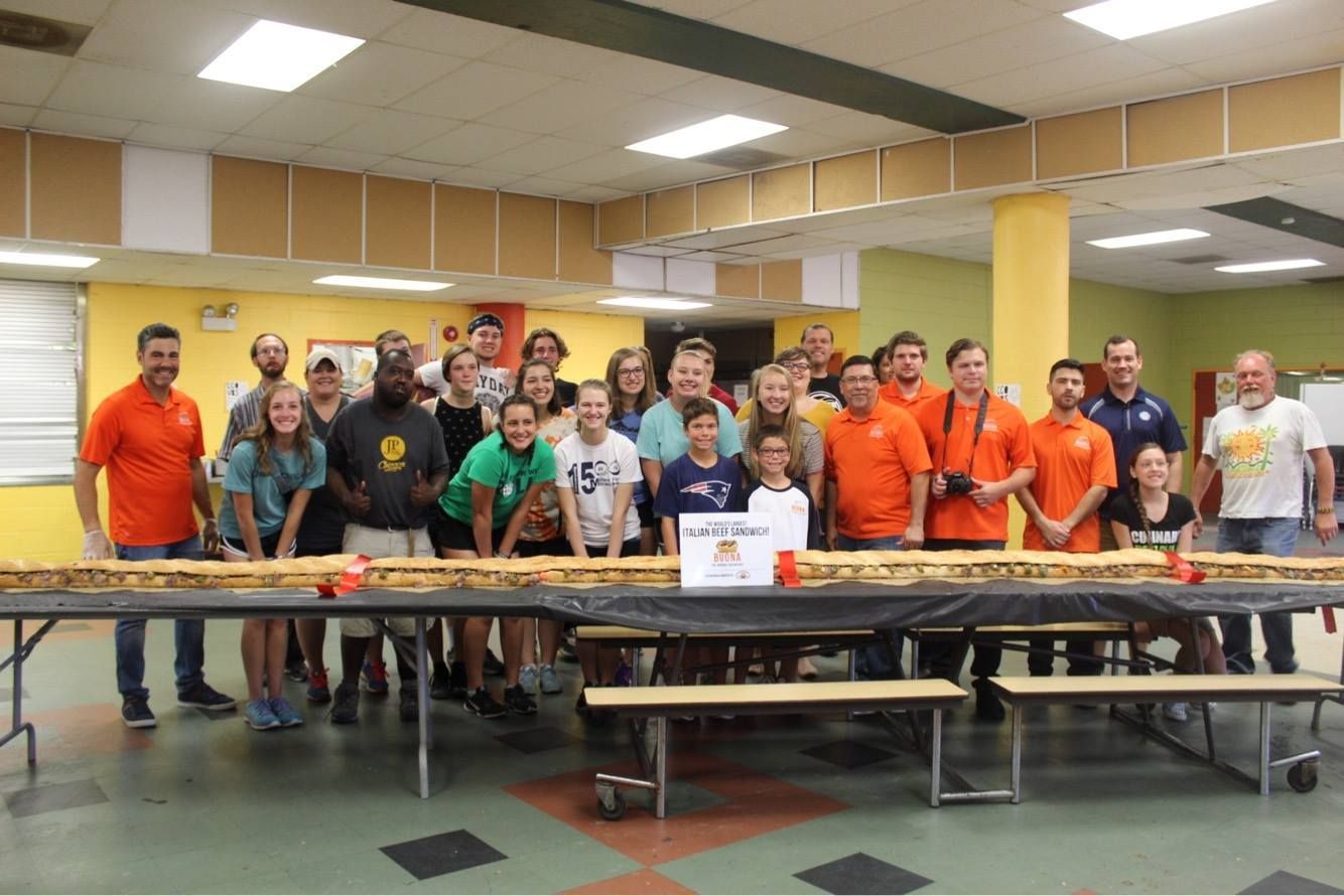 World's Longest Italian Beef Sandwich, world record set in Chicago, Illinois
