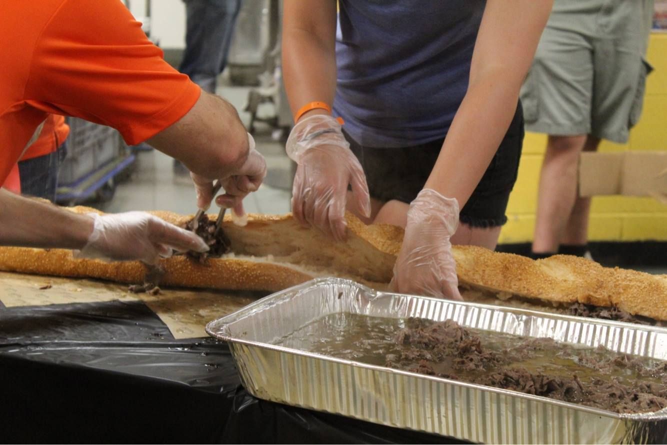 World's Longest Italian Beef Sandwich, world record set in Chicago, Illinois
