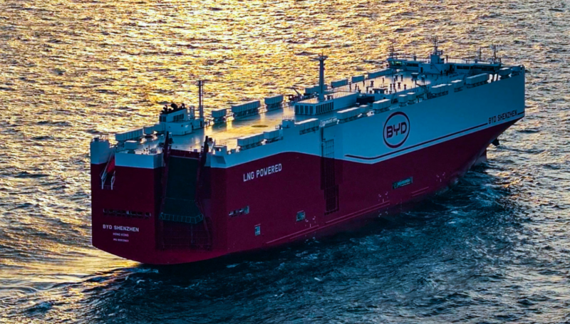 World’s Largest Car Carrier, BYD Shenzhen sets world record World’s Largest Car Carrier, BYD Shenzhen sets world record