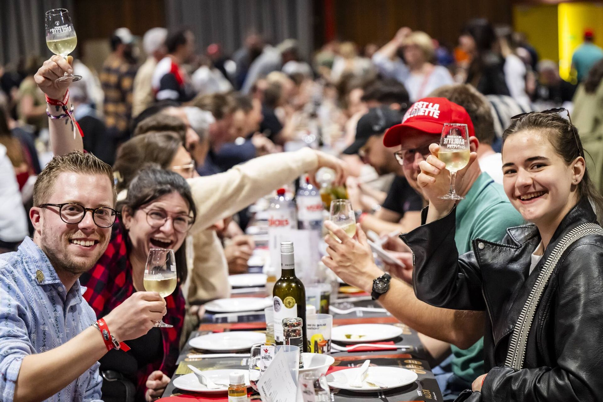 World's Largest Raclette, world record set in Martigny, Switzerland World's Largest Raclette, world record set in Martigny, Switzerland