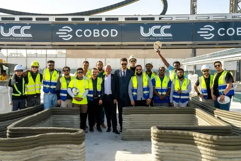 World’s Largest 3D Construction Printer, world record set in Doha, Qatar World’s Largest 3D Construction Printer, world record set in Doha, Qatar