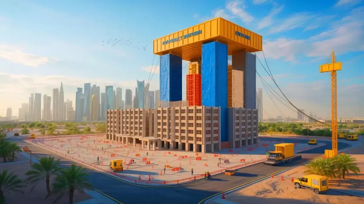 World’s Largest 3D Construction Printer, world record set in Doha, Qatar World’s Largest 3D Construction Printer, world record set in Doha, Qatar