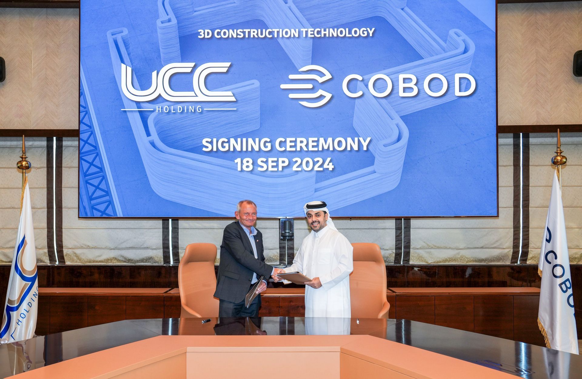 World’s Largest 3D Construction Printer, world record set in Doha, Qatar World’s Largest 3D Construction Printer, world record set in Doha, Qatar