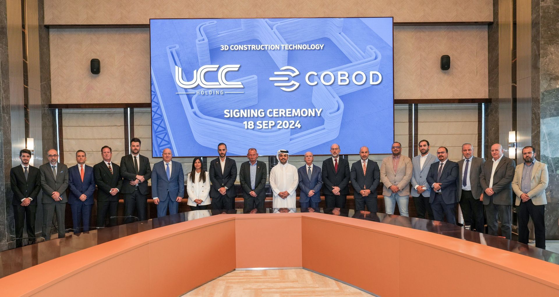 World’s Largest 3D Construction Printer, world record set in Doha, Qatar World’s Largest 3D Construction Printer, world record set in Doha, Qatar