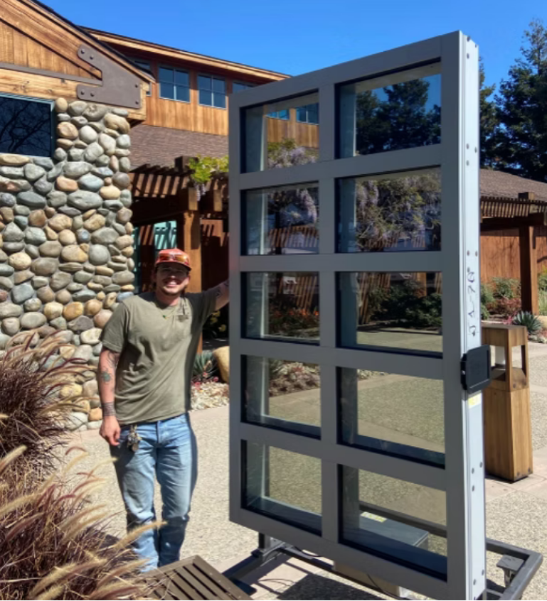 World's Largest Fully Transparent Organic Photovoltaic Window, world record set in California World's Largest Fully Transparent Organic Photovoltaic Window, world record set in California