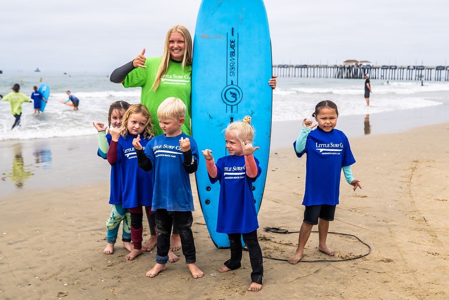 World's Largest Surfing Competition, world record in Huntington Beach, California
