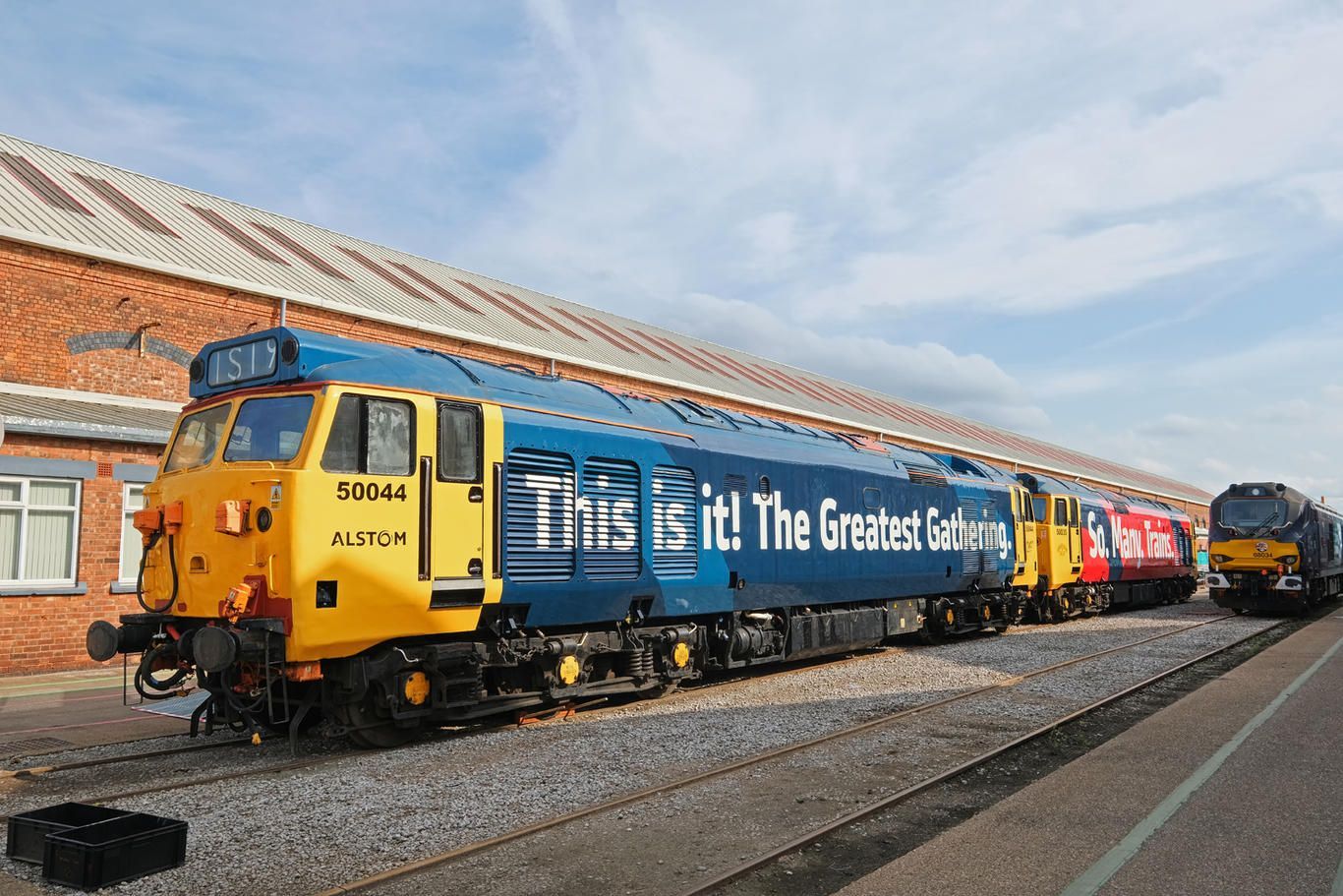 World’s Largest Railway Festival, world record in Derby, England