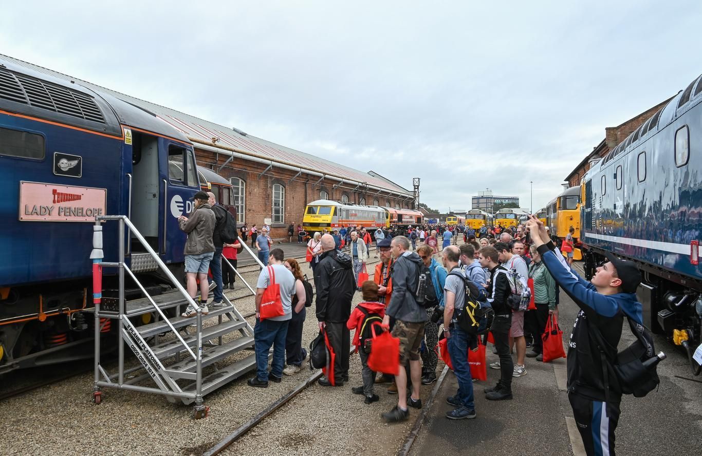 World’s Largest Railway Festival, world record in Derby, England