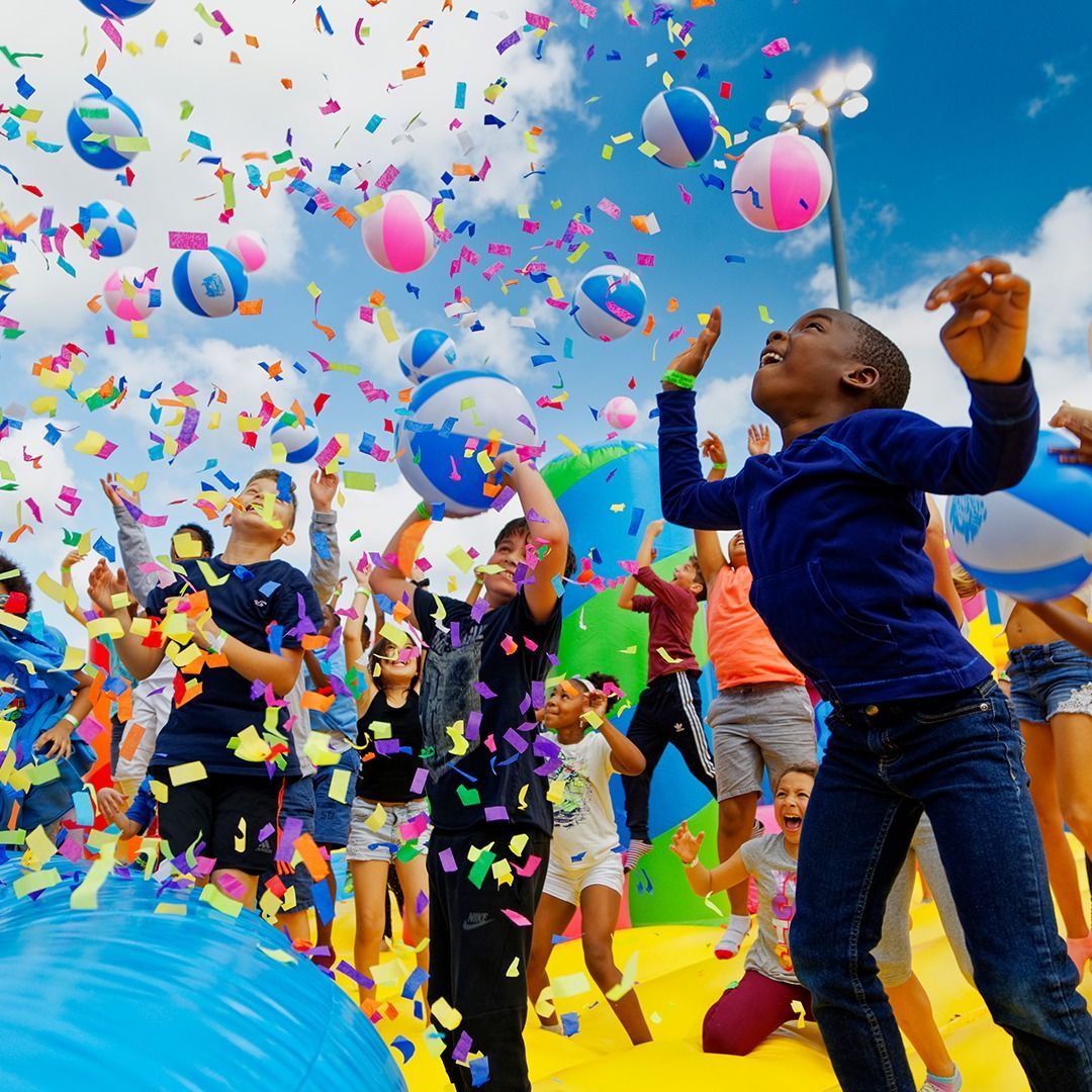 World's Largest Touring Inflatable Theme Park, world record set by The Big Bounce World's Largest Touring Inflatable Theme Park, world record set by The Big Bounce