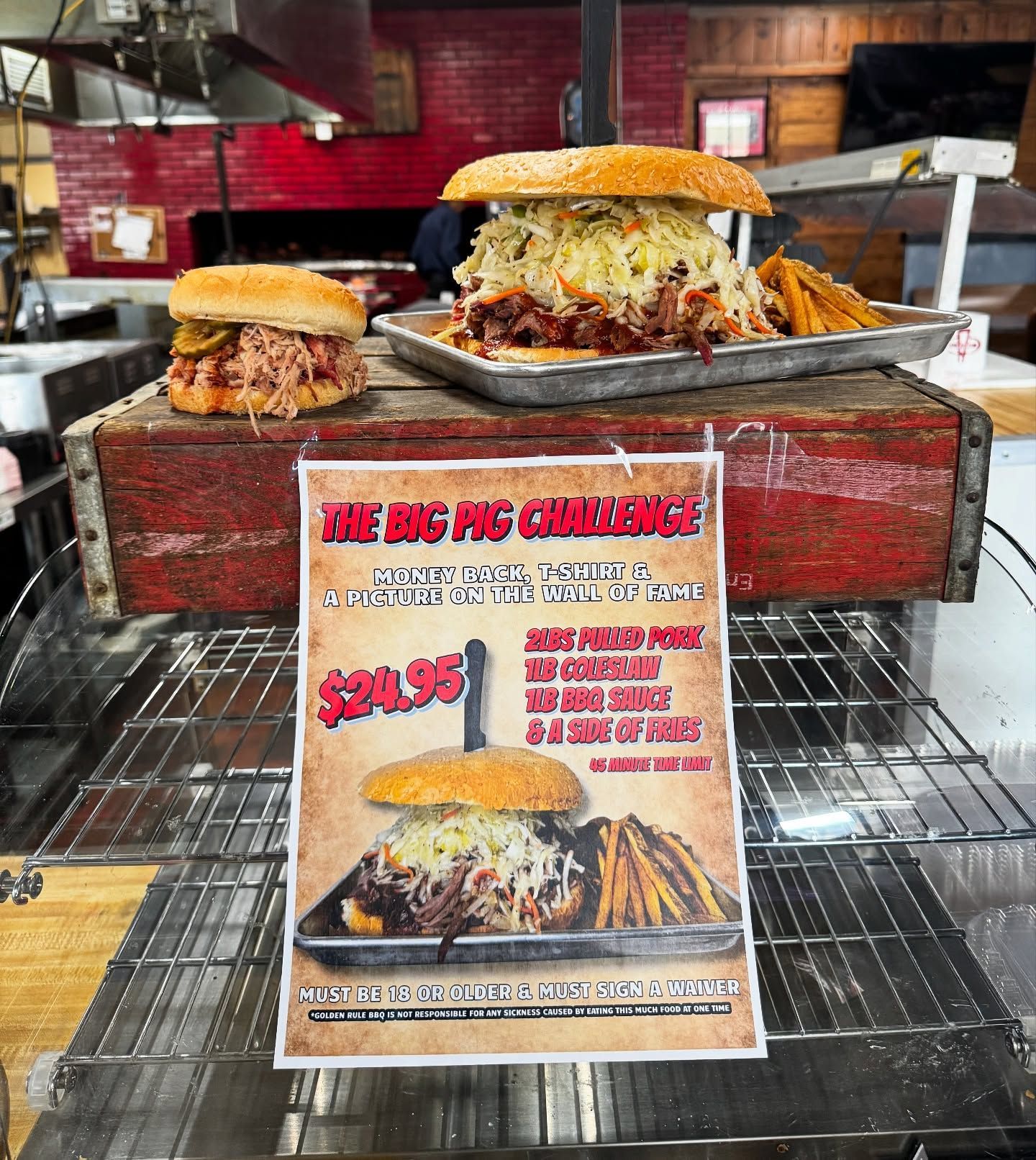 Most pulled pork sandwiches served in 8 hours, world record set in Irondale, Alabama Most pulled pork sandwiches served in 8 hours, world record set in Irondale, Alabama