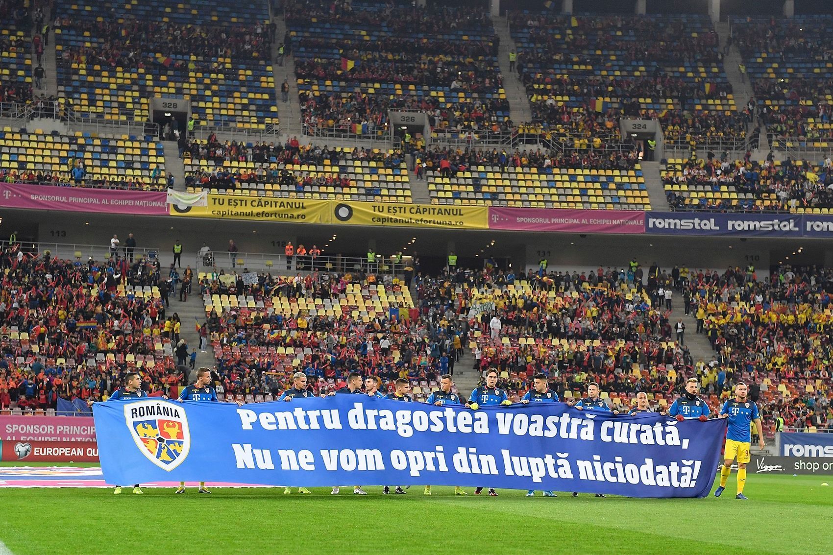 Most child-supporters present at an official European match, Romania sets world record Most child-supporters present at an official European match, Romania sets world record