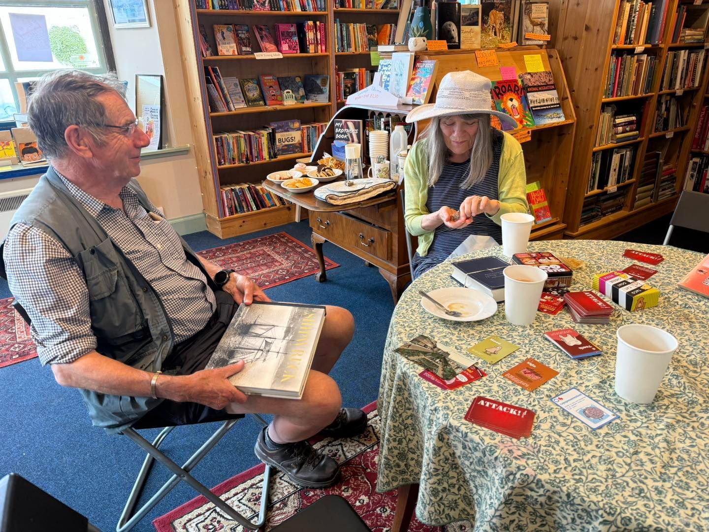 World’s First Airbnb Bookshop, world record in Wigtown, Scotland
