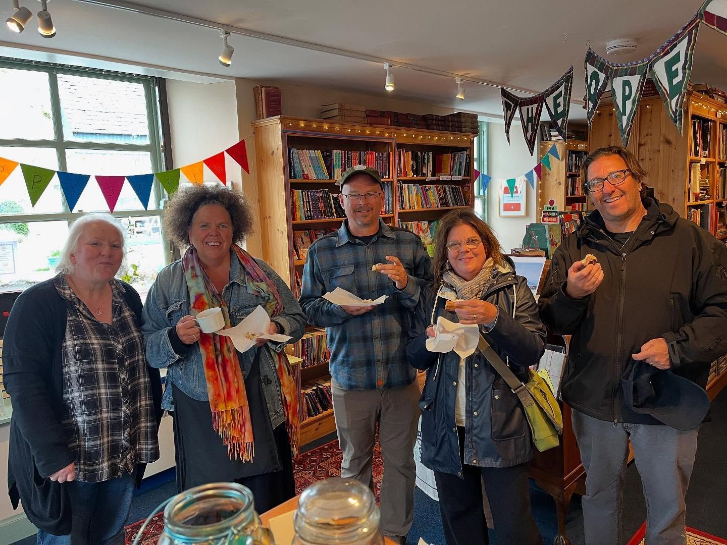 World’s First Airbnb Bookshop, world record in Wigtown, Scotland
