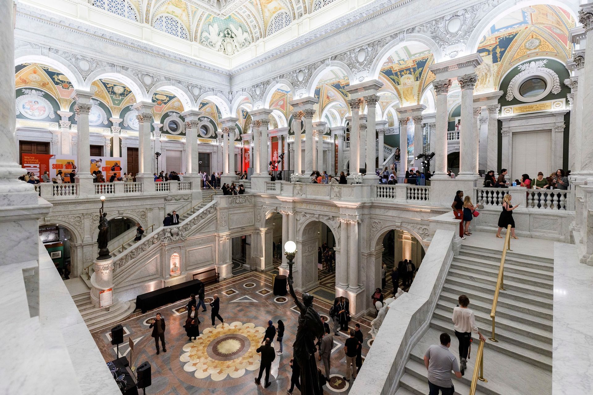 World’s Largest Library, world record set by The Library of Congress World’s Largest Library, world record set by The Library of Congress