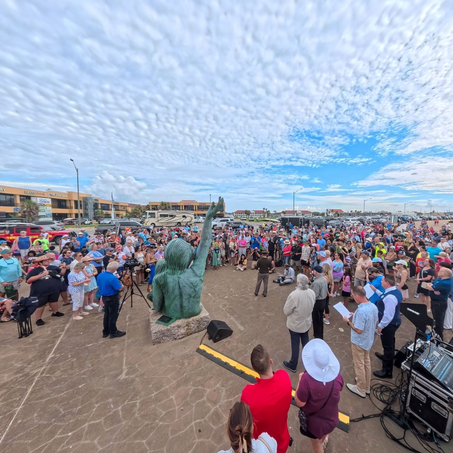 World's Longest Walkway, world record in in Galveston, Texas