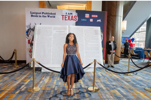 World's Largest Book Published, world record set in Houston, Texas