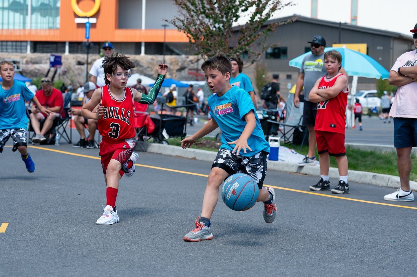World's largest outdoor 3-on-3 basketball tournament, world record in Spokane, Washington
