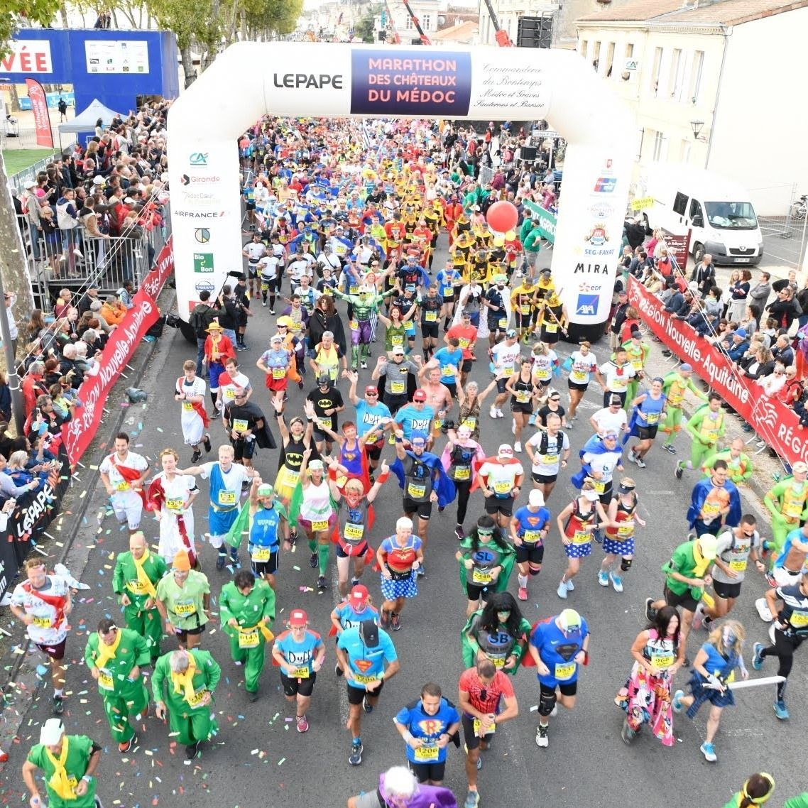 World's Booziest Marathon, the Marathon du Medoc sets world record