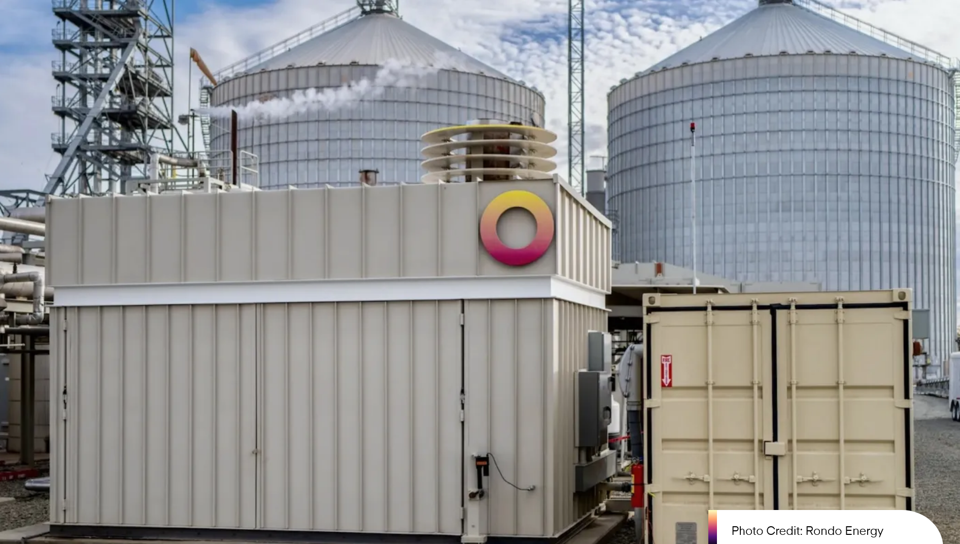 World's Largest Industrial Heat Battery, world record in California World's Largest Industrial Heat Battery, world record in California