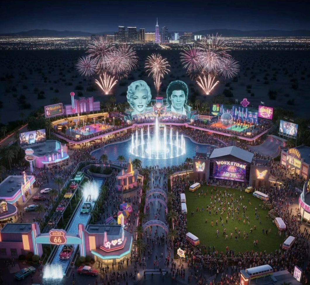 World's First Retro Theme Park, world record in Las Vegas
