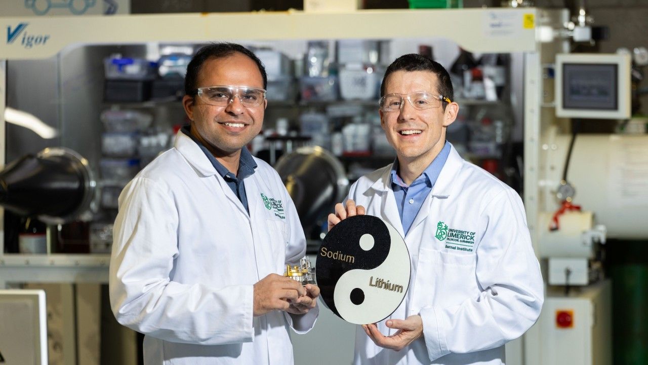 World’s first full-cell dual-cation battery, world record in Limerick, Ireland World’s first full-cell dual-cation battery, world record in Limerick, Ireland
