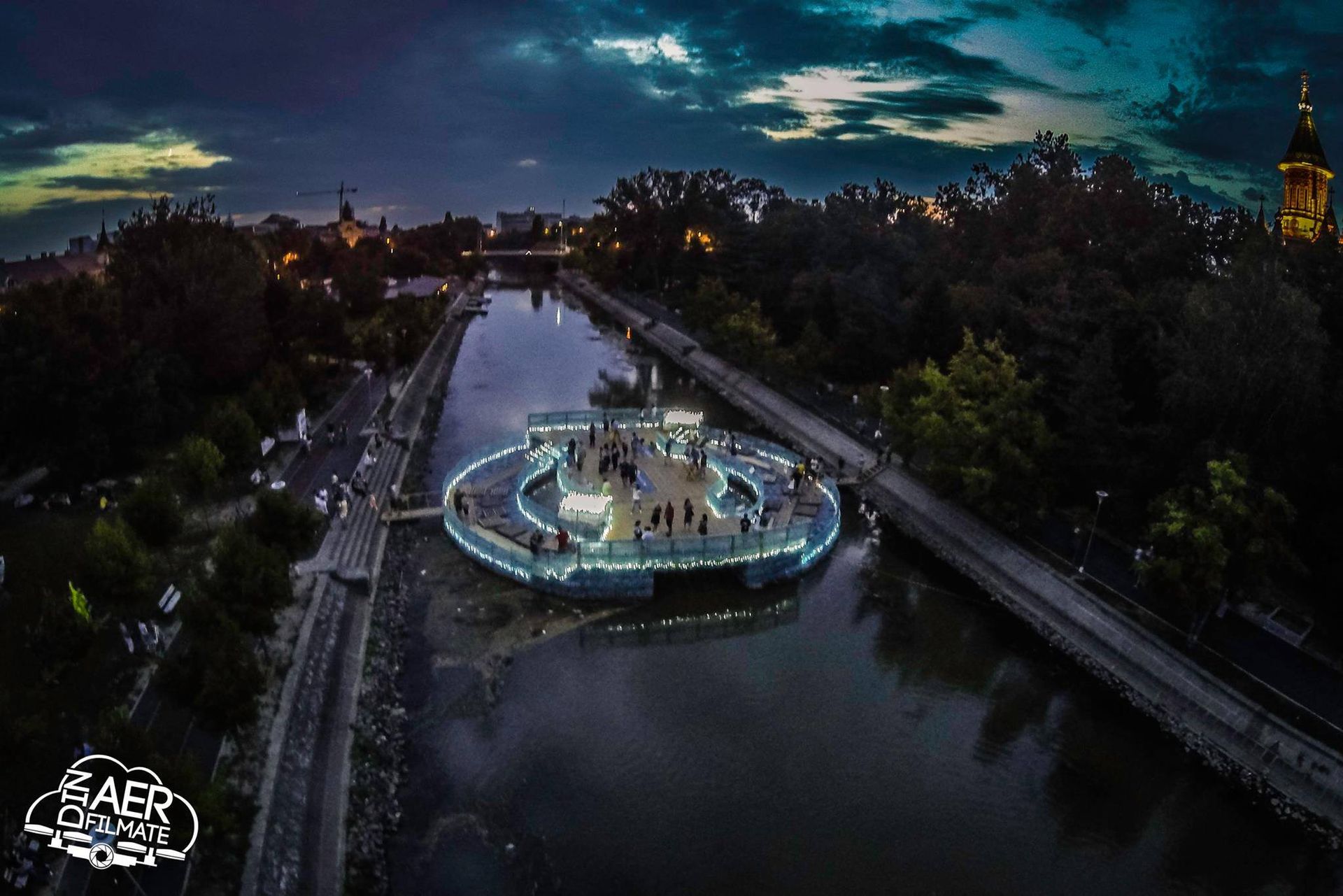 Largest bridge made of recycled plastic bottles, world record in Timisoara, Romania Largest bridge made of recycled plastic bottles, world record in Timisoara, Romania